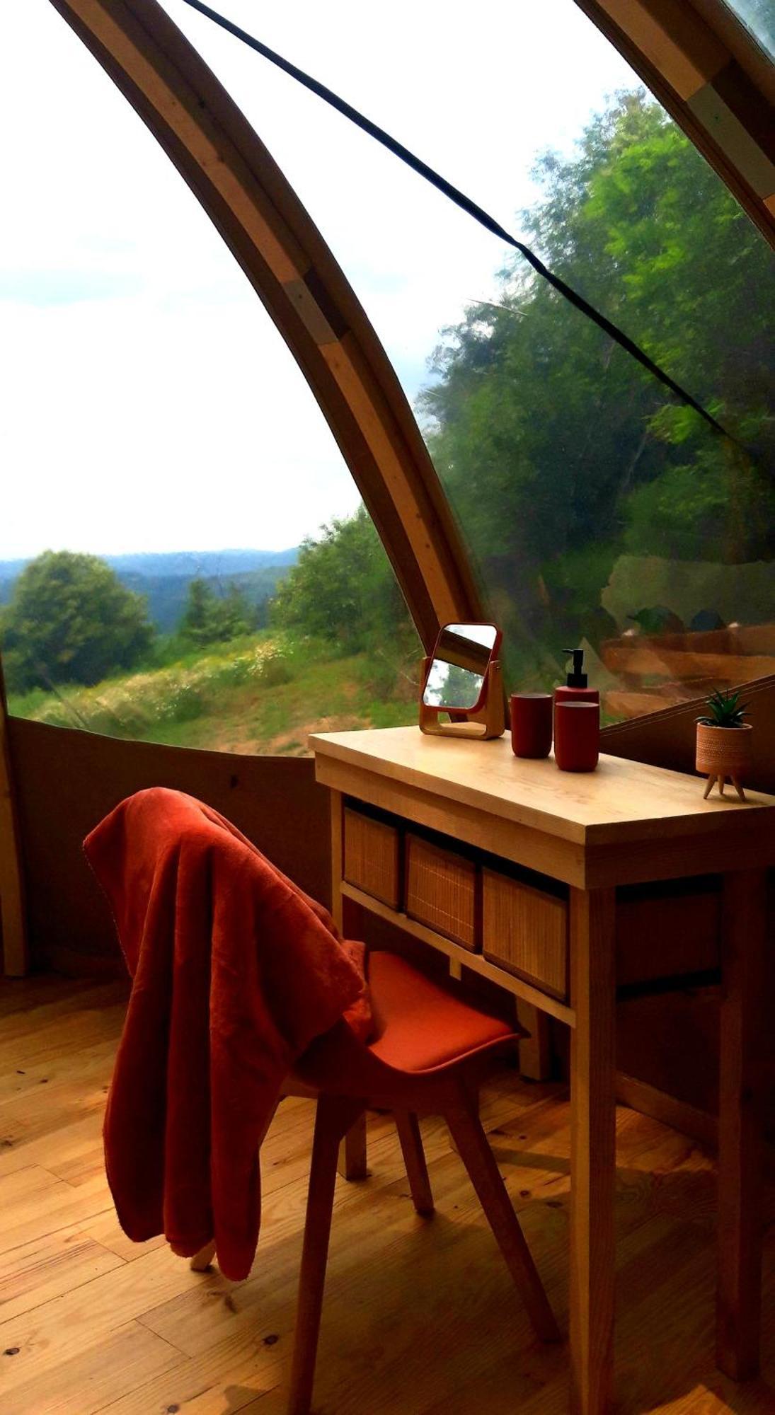 Le Mobil'Dome A Marie Hotel Cambounes ภายนอก รูปภาพ