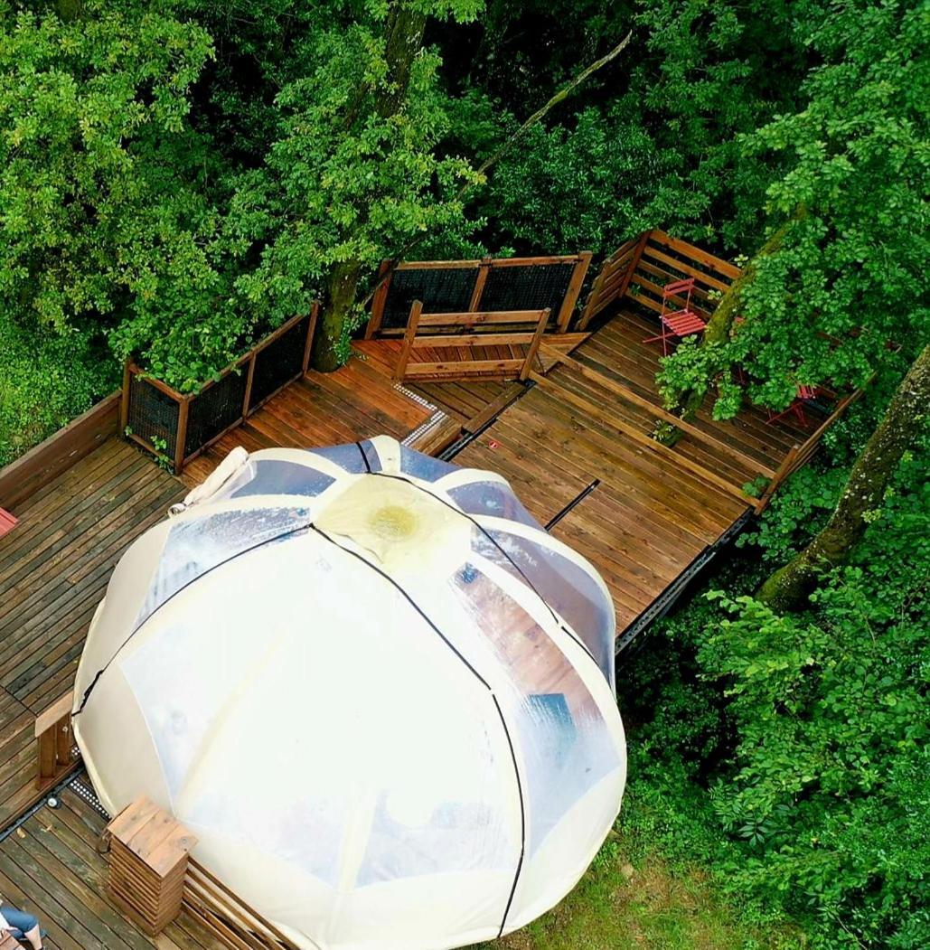 Le Mobil'Dome A Marie Hotel Cambounes ภายนอก รูปภาพ